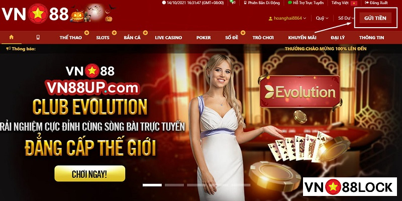 Casino trực tuyến siêu hot tại VN88